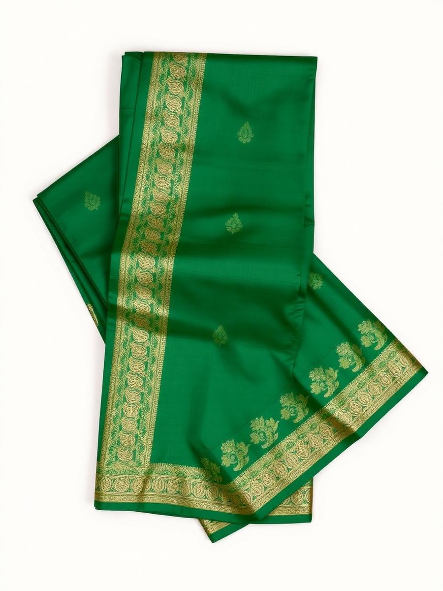 Emerald Mekhela Chador